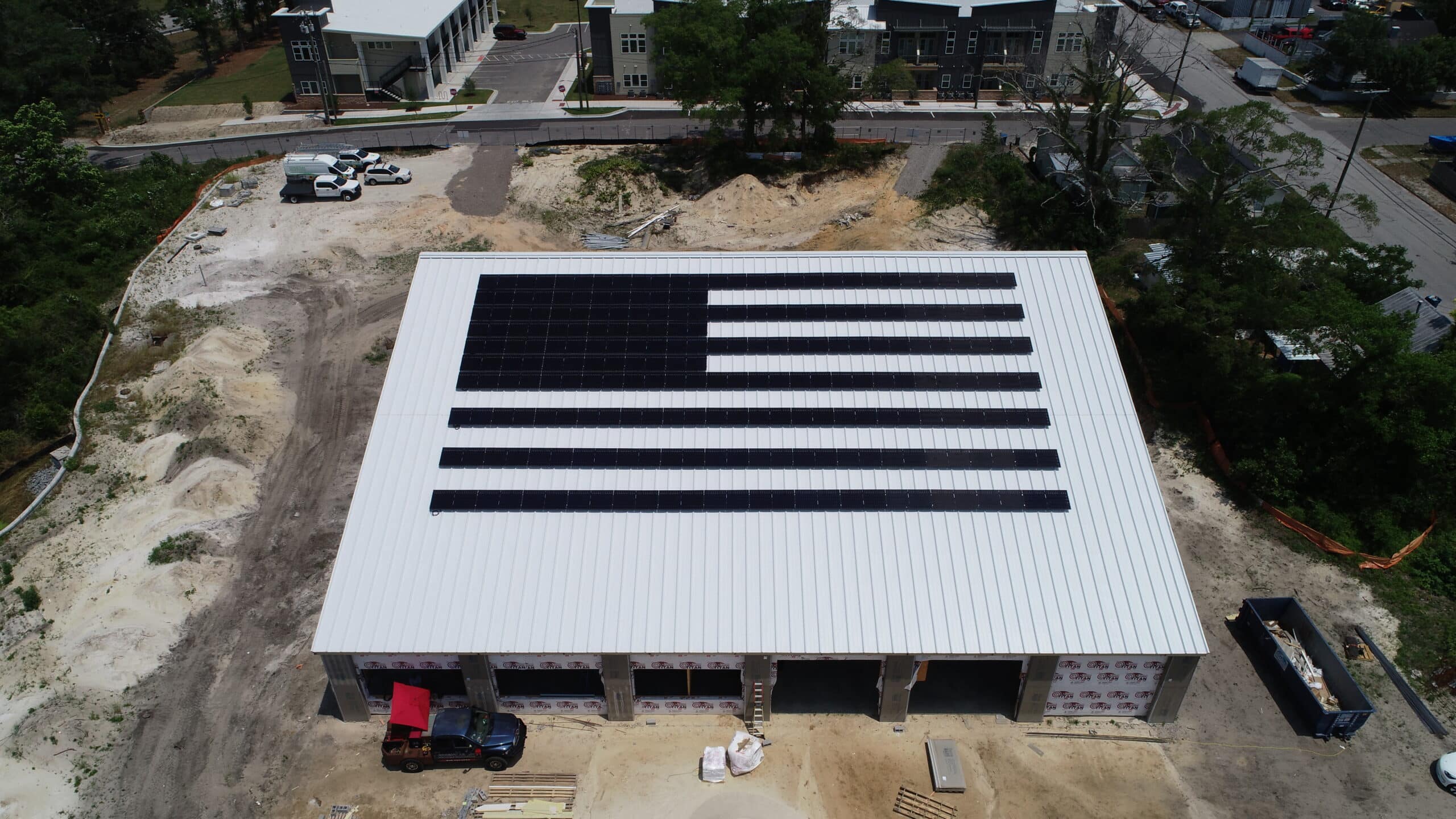 Cape Fear Solar Systems Honors Veterans with Solar Panel Design